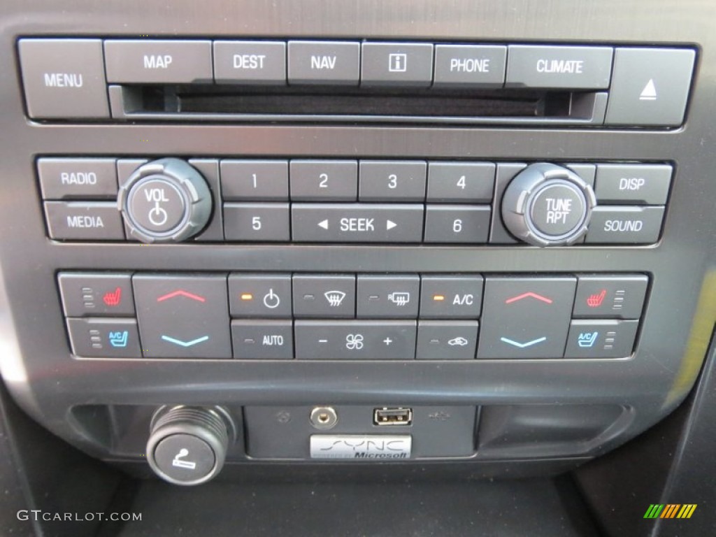 2012 Ford F150 FX4 SuperCrew 4x4 Controls Photo #71340830