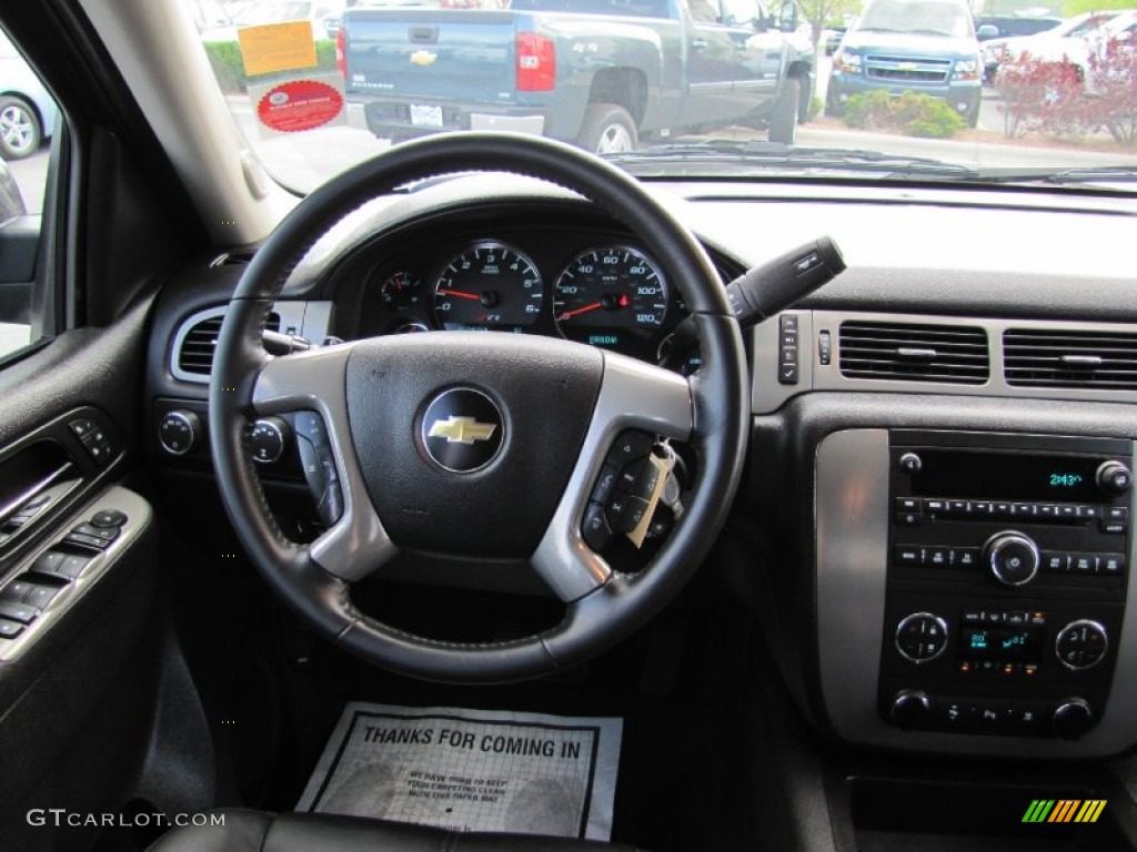 2011 Avalanche Z71 4x4 - Taupe Gray Metallic / Ebony photo #9