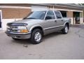 2002 Light Pewter Metallic Chevrolet S10 LS Crew Cab 4x4  photo #5