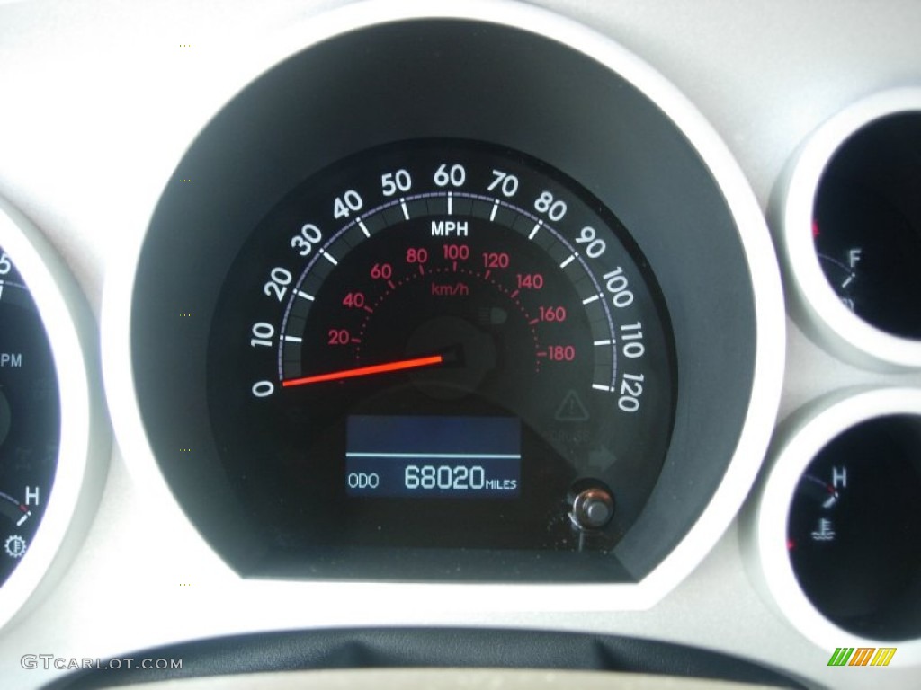 2008 Tundra Limited CrewMax 4x4 - Desert Sand Mica / Beige photo #2