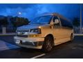 2011 Sandstone Metallic Chevrolet Express 1500 Passenger Conversion Van  photo #3