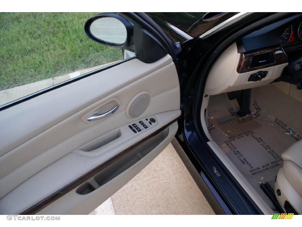 2007 3 Series 335i Sedan - Black Sapphire Metallic / Beige photo #21