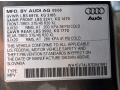2007 Audi Q7 4.2 Premium quattro Info Tag