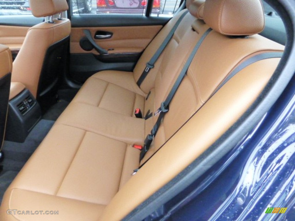 2010 3 Series 335i xDrive Sedan - Monaco Blue Metallic / Saddle Brown Dakota Leather photo #5