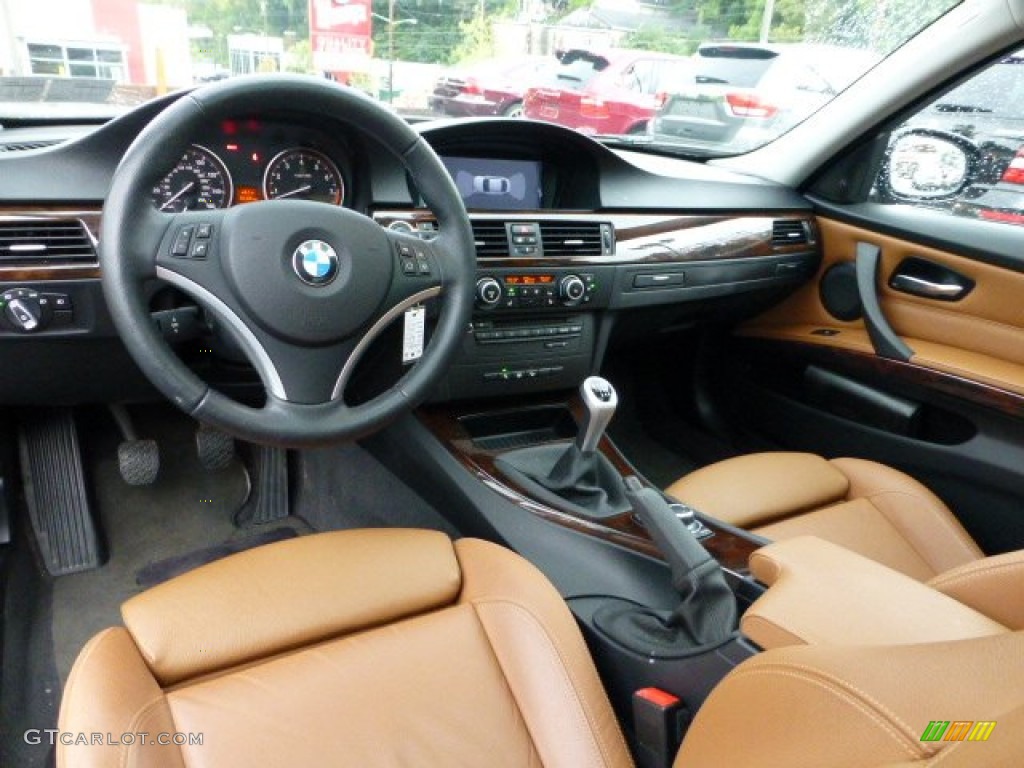 2010 3 Series 335i xDrive Sedan - Monaco Blue Metallic / Saddle Brown Dakota Leather photo #6