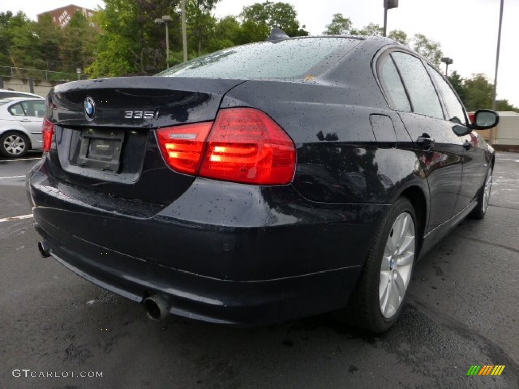 2010 3 Series 335i xDrive Sedan - Monaco Blue Metallic / Saddle Brown Dakota Leather photo #11