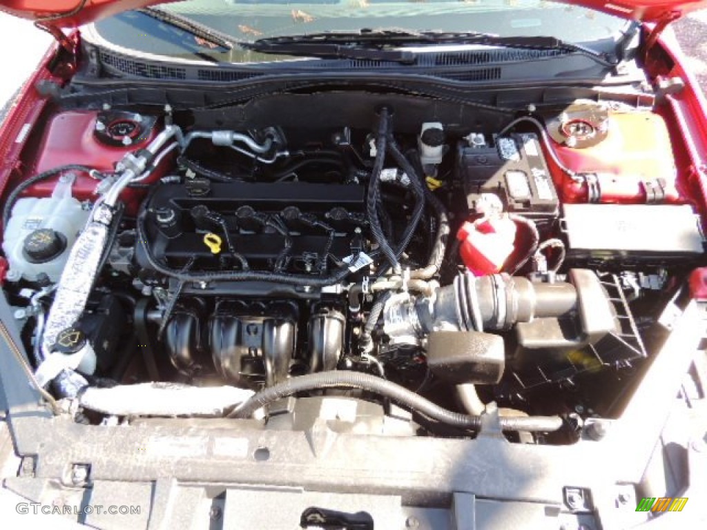 2010 Fusion SE - Red Candy Metallic / Charcoal Black photo #27