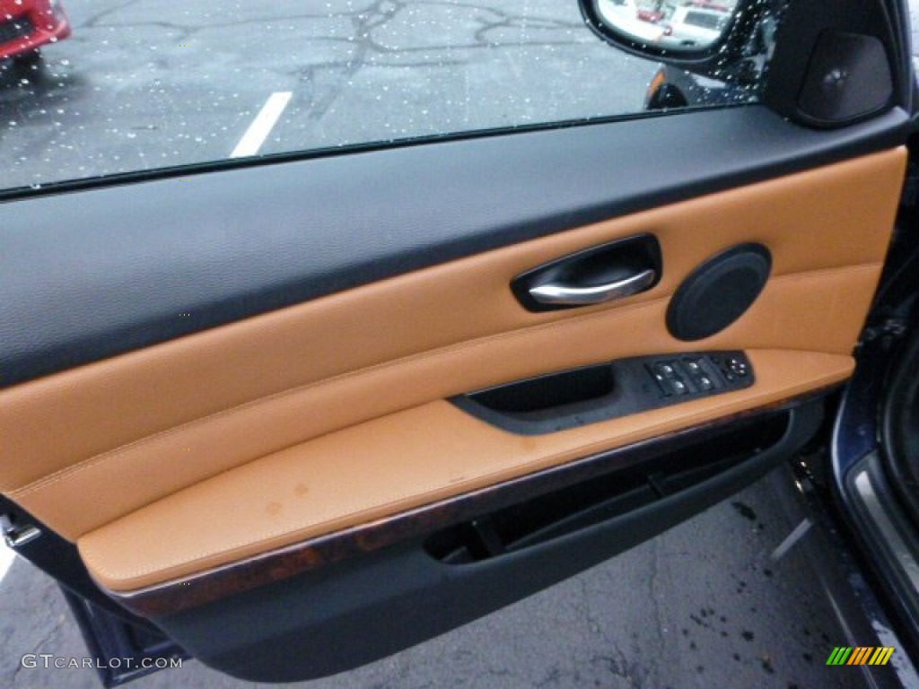 2010 3 Series 335i xDrive Sedan - Monaco Blue Metallic / Saddle Brown Dakota Leather photo #16