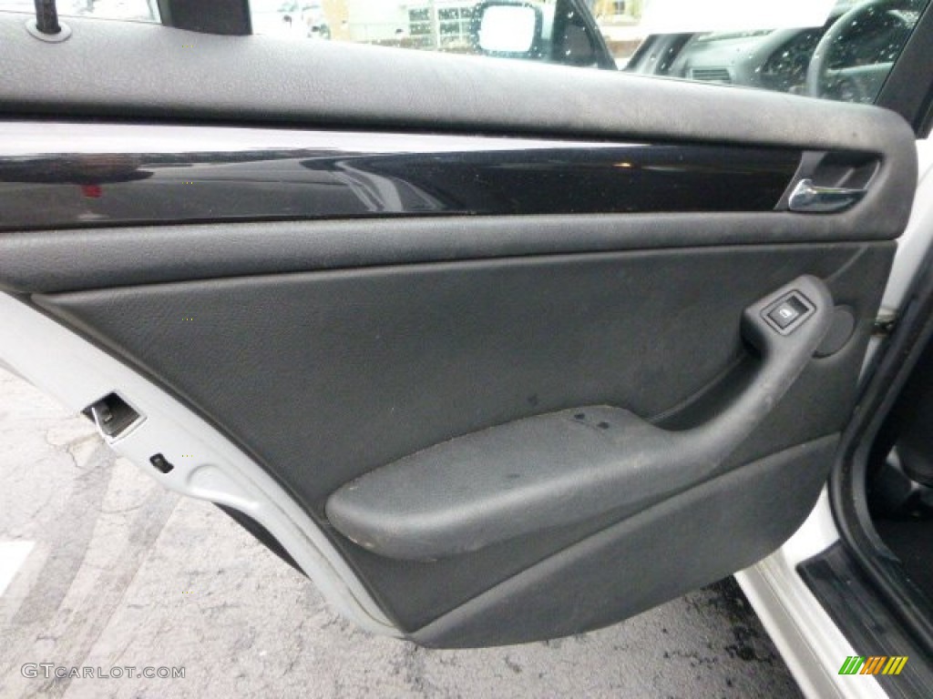 2001 3 Series 325i Sedan - Titanium Silver Metallic / Black photo #15