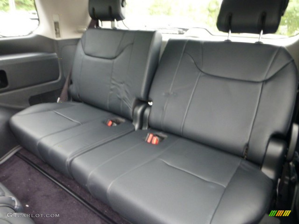 Black/Mahogany Accents Interior 2013 Lexus LX 570 Photo #71343554