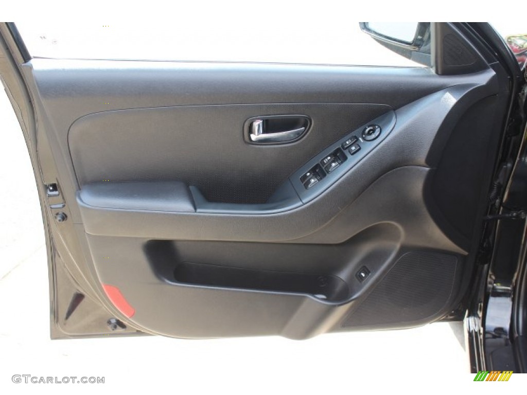 2010 Elantra SE - Ebony Black / Gray photo #9