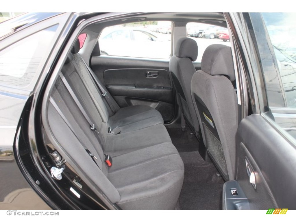 2010 Elantra SE - Ebony Black / Gray photo #18