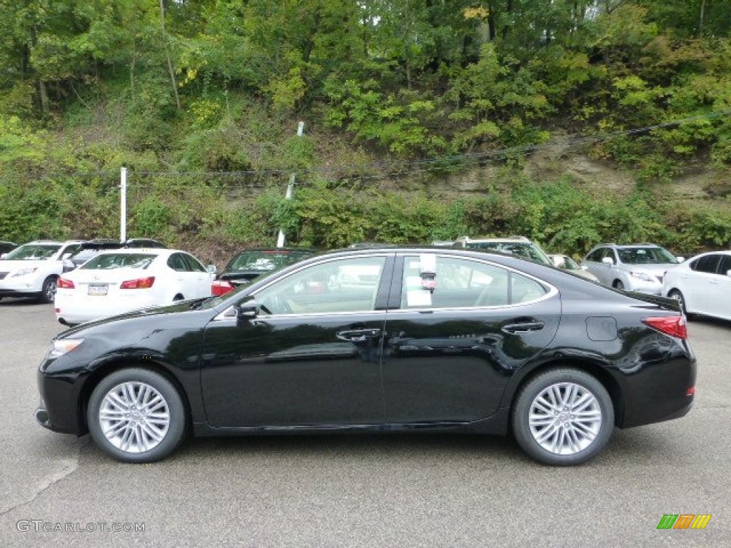 Obsidian Black Lexus ES