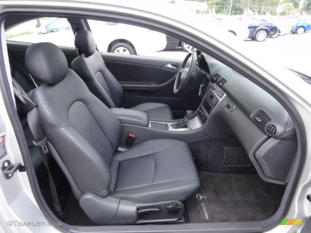 Charcoal Interior 2003 Mercedes-Benz C C320 Sport Coupe Photo #71346194