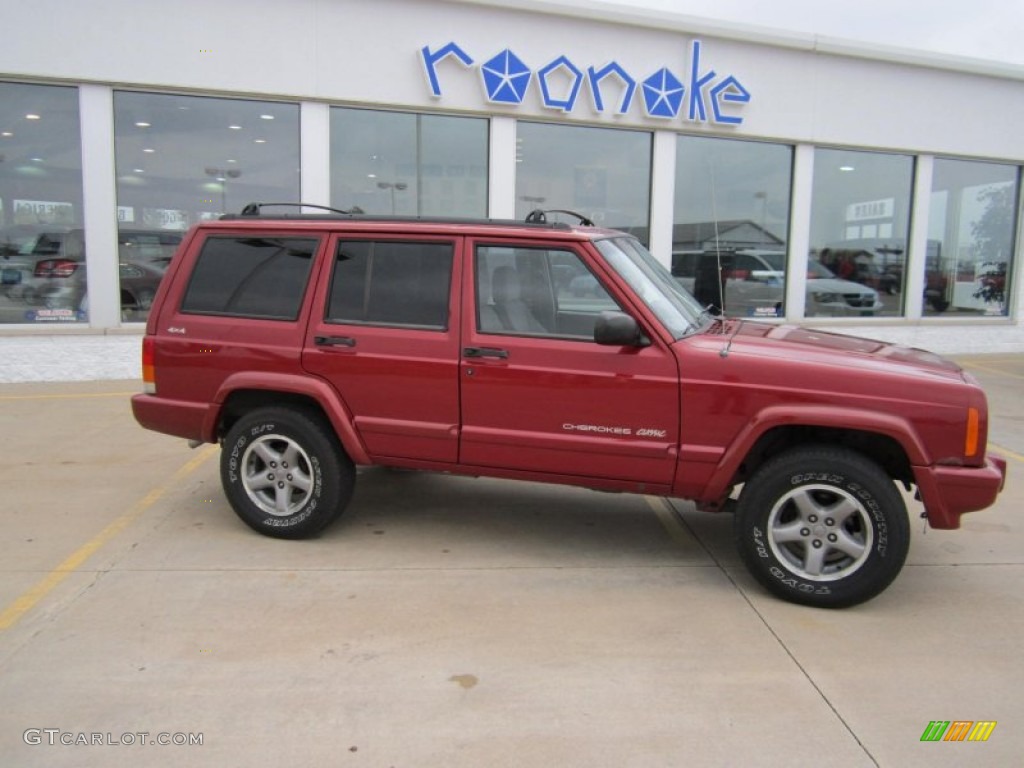 Chili Pepper Red Pearl Jeep Cherokee