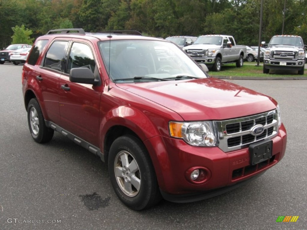 2009 Escape XLT V6 4WD - Torch Red / Stone photo #1