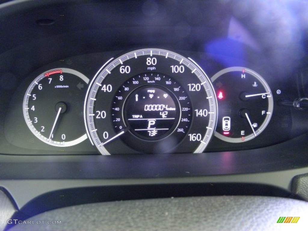 2013 Honda Accord EX-L Sedan Gauges Photo #71350613