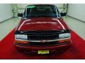 2001 Dark Cherry Red Metallic Chevrolet S10 LS Extended Cab  photo #2