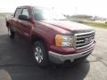 2013 Sonoma Red Metallic GMC Sierra 1500 SLE Crew Cab 4x4  photo #3