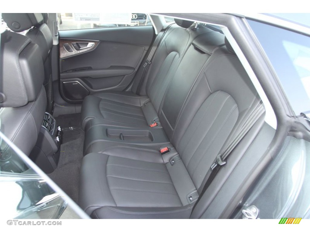 2013 Audi A7 3.0T quattro Prestige Rear Seat Photo #71353646