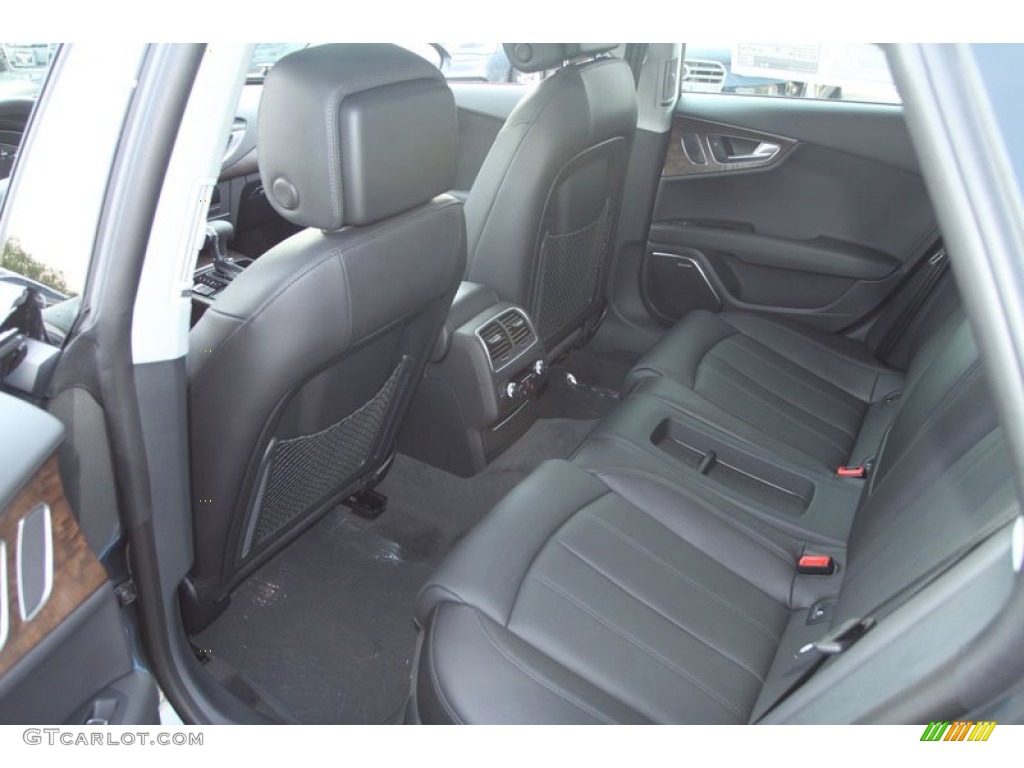 2013 Audi A7 3.0T quattro Prestige Rear Seat Photo #71353655