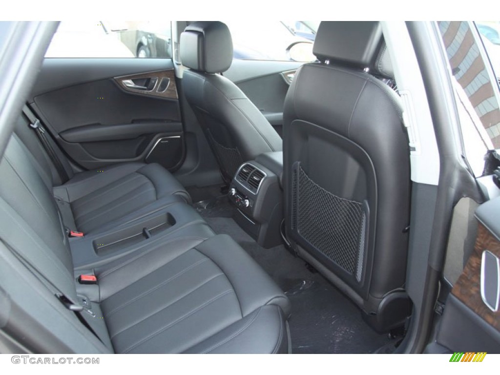 2013 Audi A7 3.0T quattro Prestige Rear Seat Photo #71353745