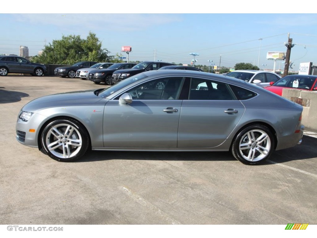 Quartz Gray Metallic 2013 Audi A7 3.0T quattro Premium Plus Exterior Photo #71353838
