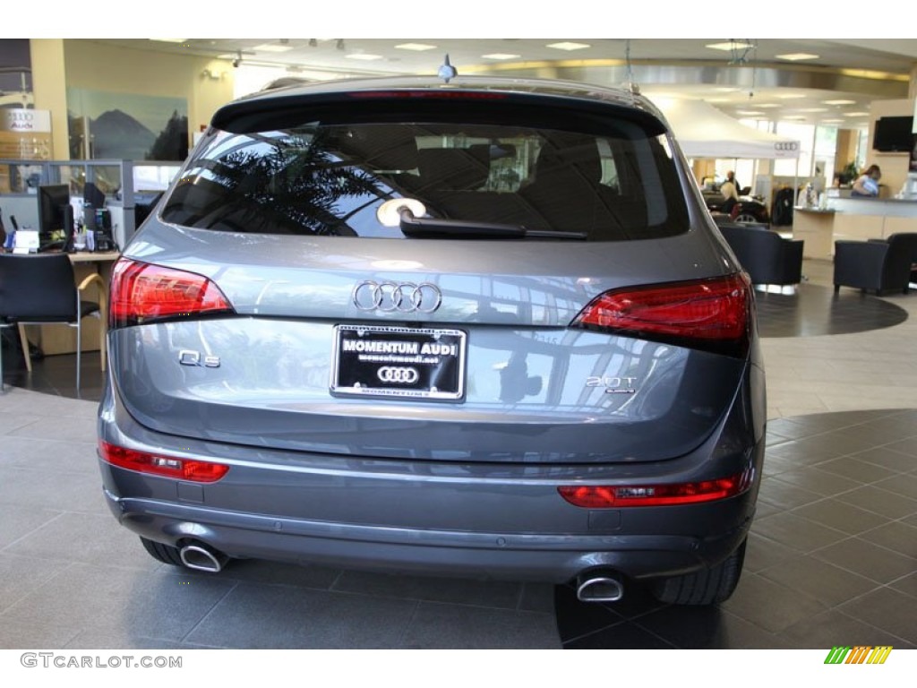 2013 Q5 2.0 TFSI quattro - Monsoon Gray Metallic / Black photo #5