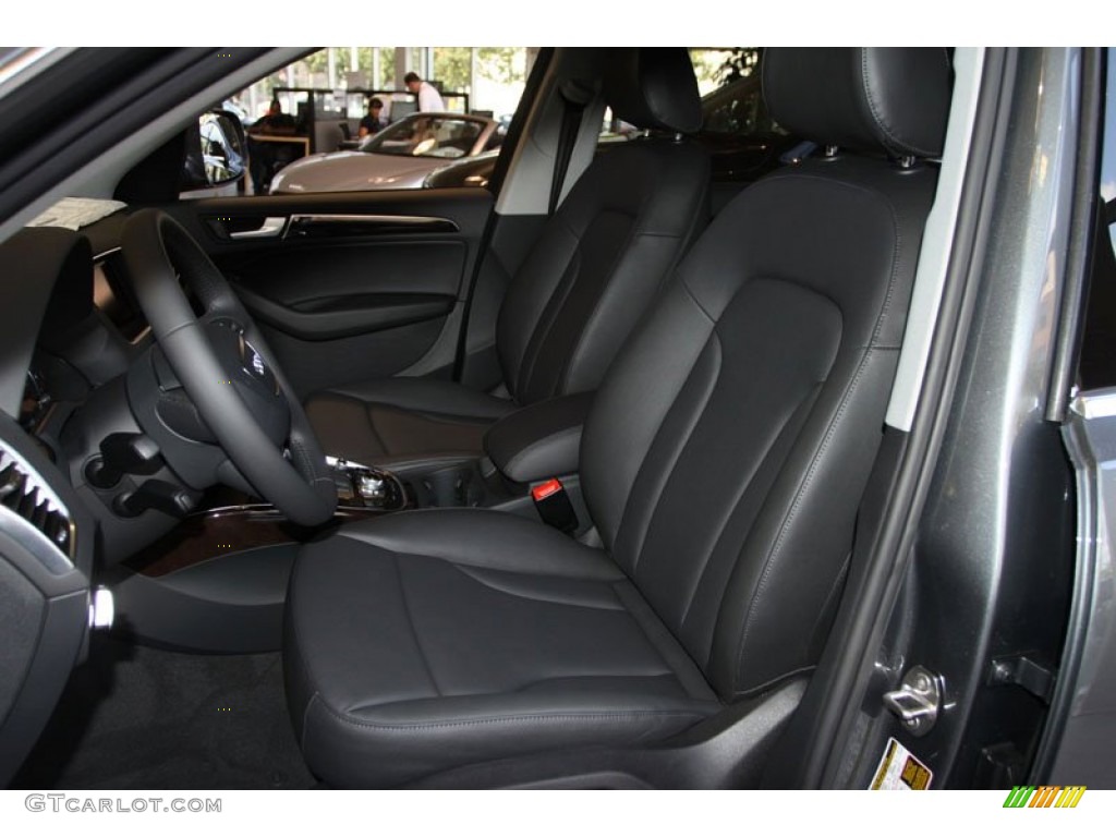 2013 Q5 2.0 TFSI quattro - Monsoon Gray Metallic / Black photo #10
