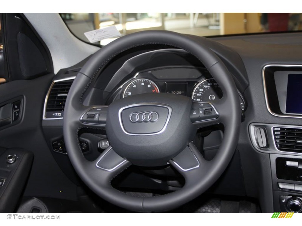 2013 Q5 2.0 TFSI quattro - Monsoon Gray Metallic / Black photo #14