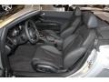 Black Front Seat Photo for 2012 Audi R8 #71355710