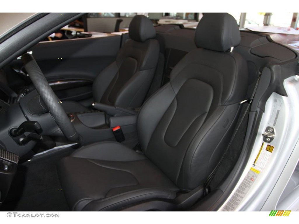 2012 Audi R8 Spyder 4.2 FSI quattro Front Seat Photo #71355719