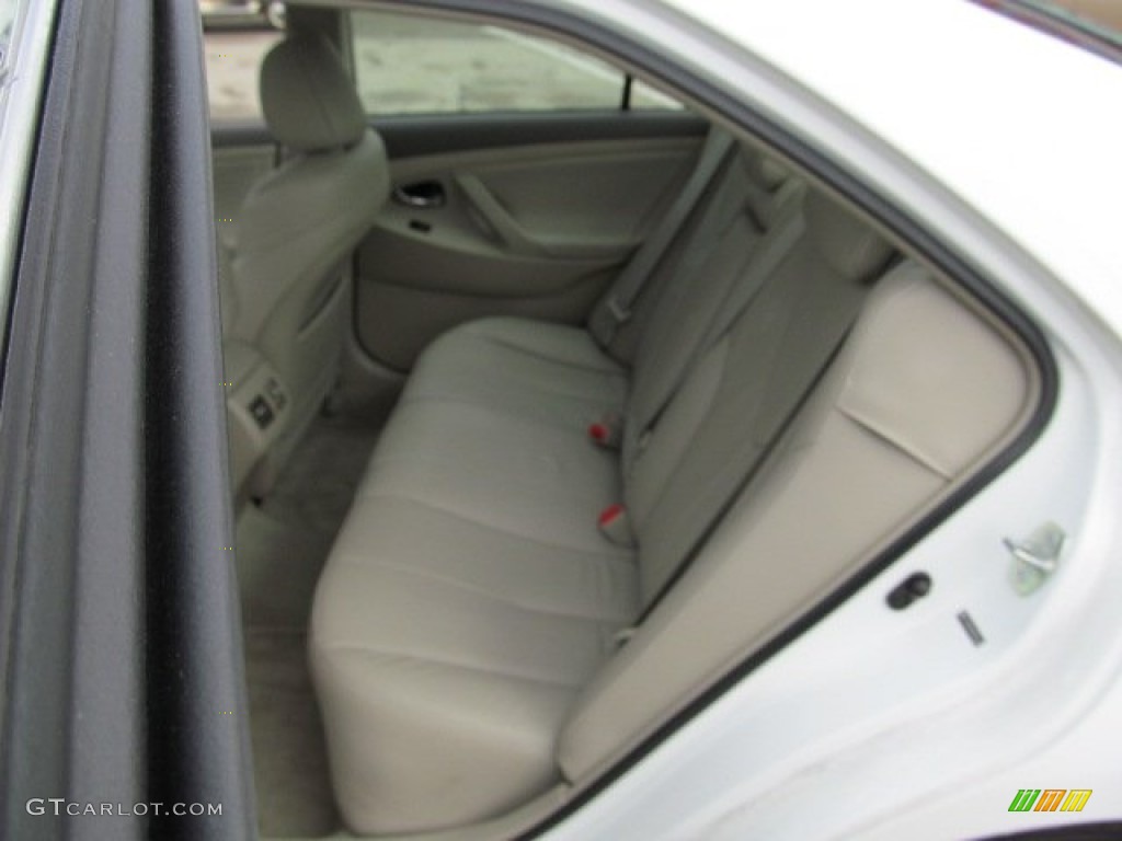 2008 Camry Hybrid - Super White / Bisque photo #10