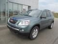 2009 Silver Green Metallic GMC Acadia SLE AWD  photo #2