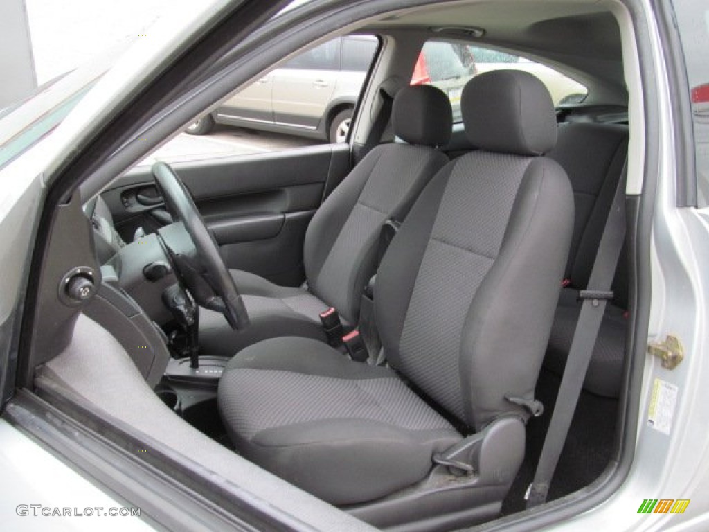 2005 Focus ZX3 SES Coupe - CD Silver Metallic / Charcoal/Charcoal photo #11