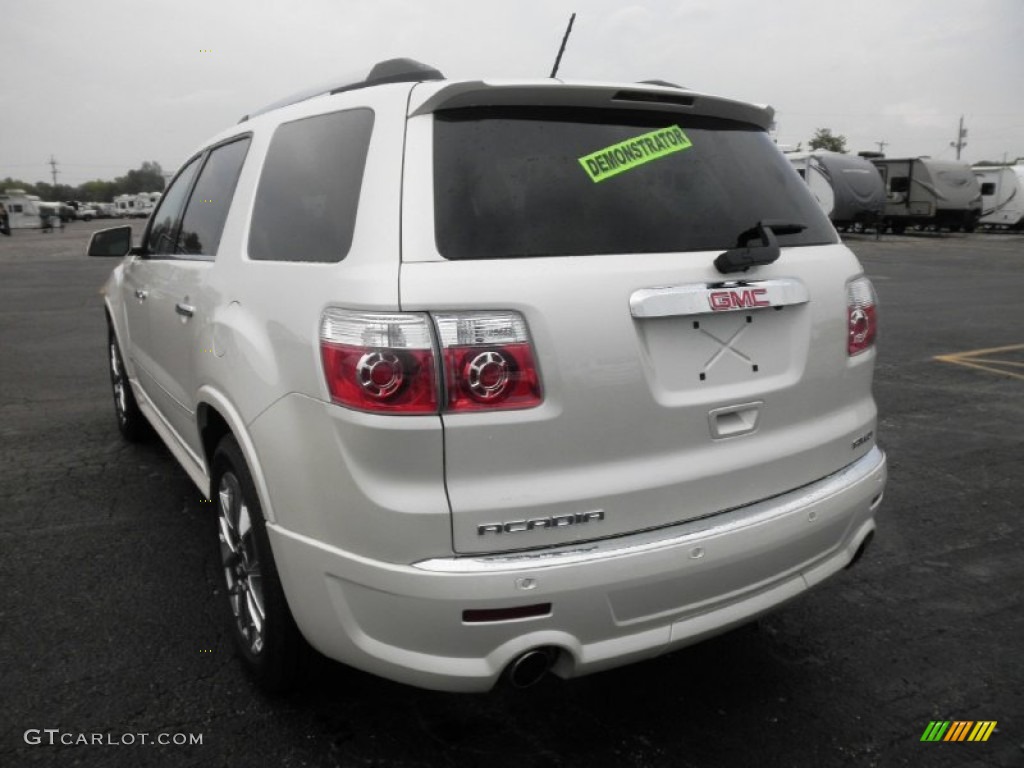 2012 White Diamond Tricoat GMC Acadia Denali AWD 71337707 Photo 17