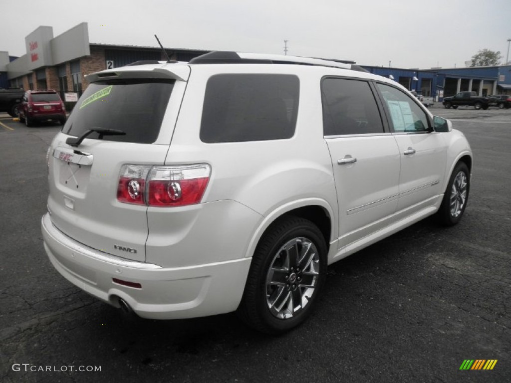 2012 White Diamond Tricoat GMC Acadia Denali AWD 71337707 Photo 25