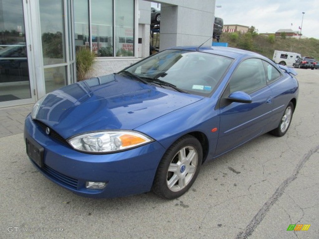 French Blue Metallic 2001 Mercury Cougar V6 Exterior Photo #71360015