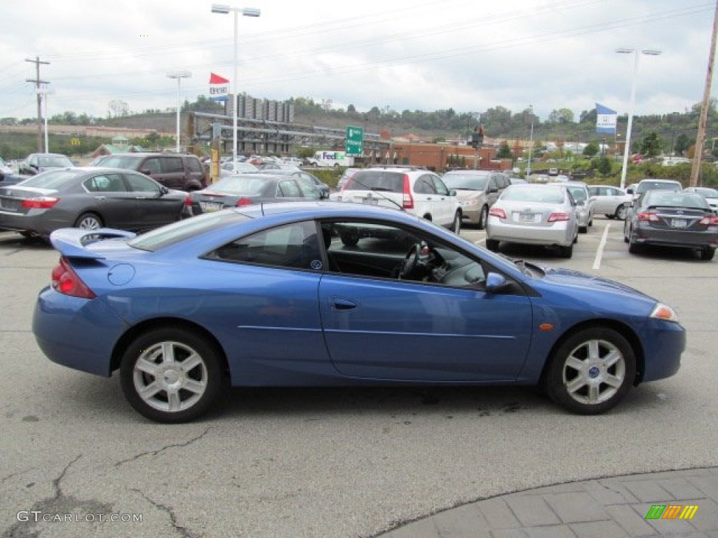 French Blue Metallic 2001 Mercury Cougar V6 Exterior Photo #71360069