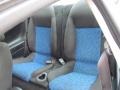 2001 Mercury Cougar Midnight Black/Blue Interior Rear Seat Photo