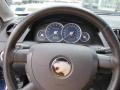 2001 Mercury Cougar Midnight Black/Blue Interior Steering Wheel Photo