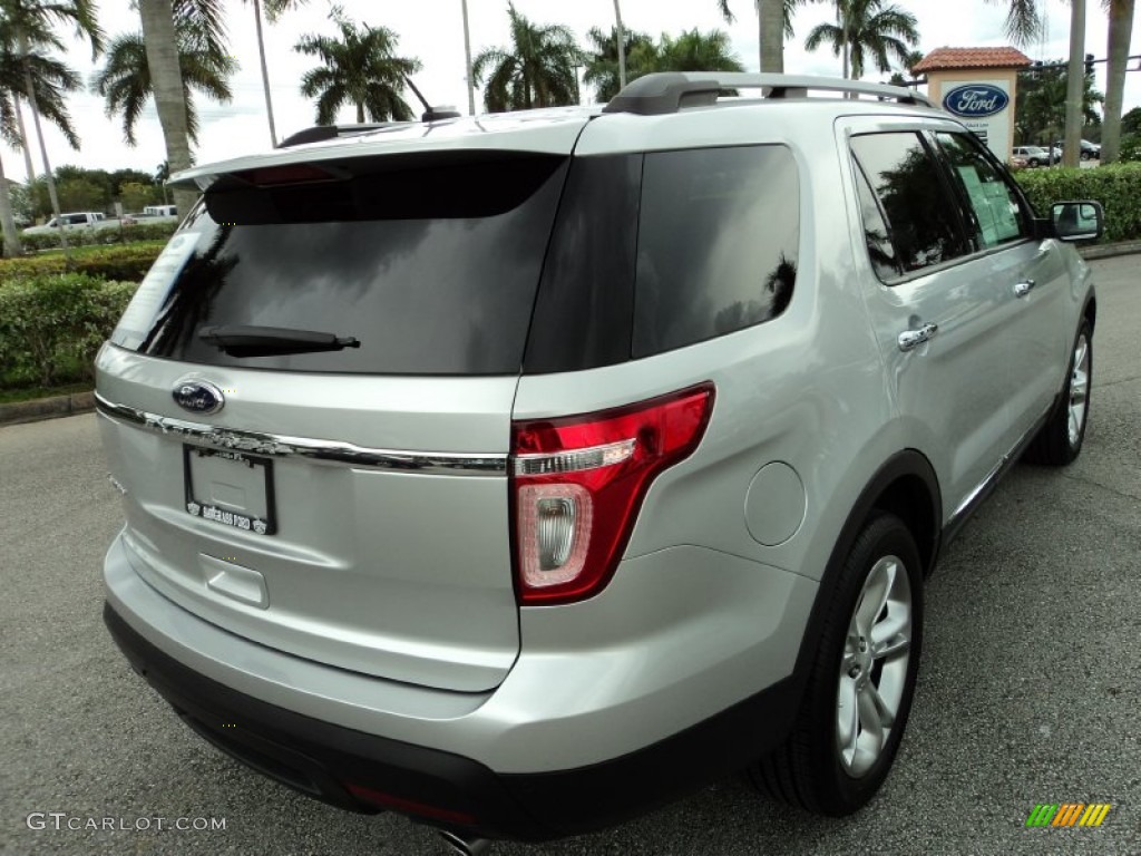 2012 Explorer Limited - Ingot Silver Metallic / Medium Light Stone photo #6