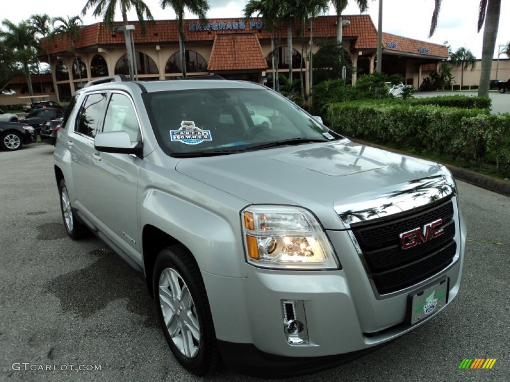 2011 Terrain SLE AWD - Quicksilver Metallic / Jet Black photo #1