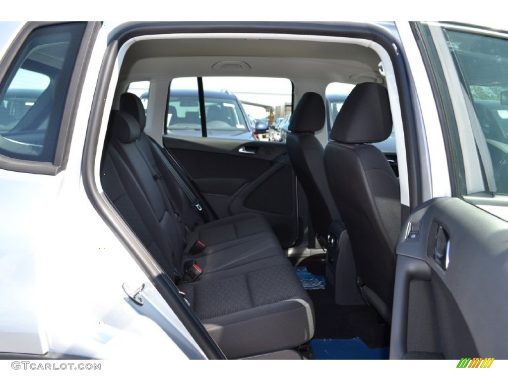 2013 Tiguan S - Reflex Silver Metallic / Black photo #4