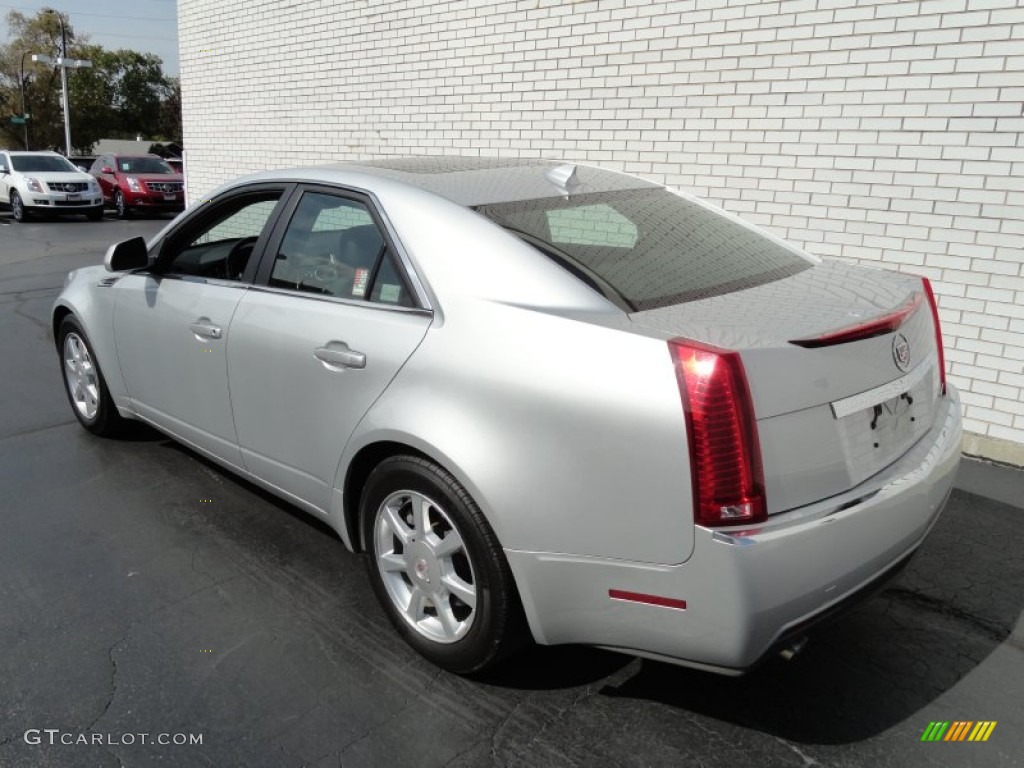 Radiant Silver 2009 Cadillac CTS Sedan Exterior Photo #71362694