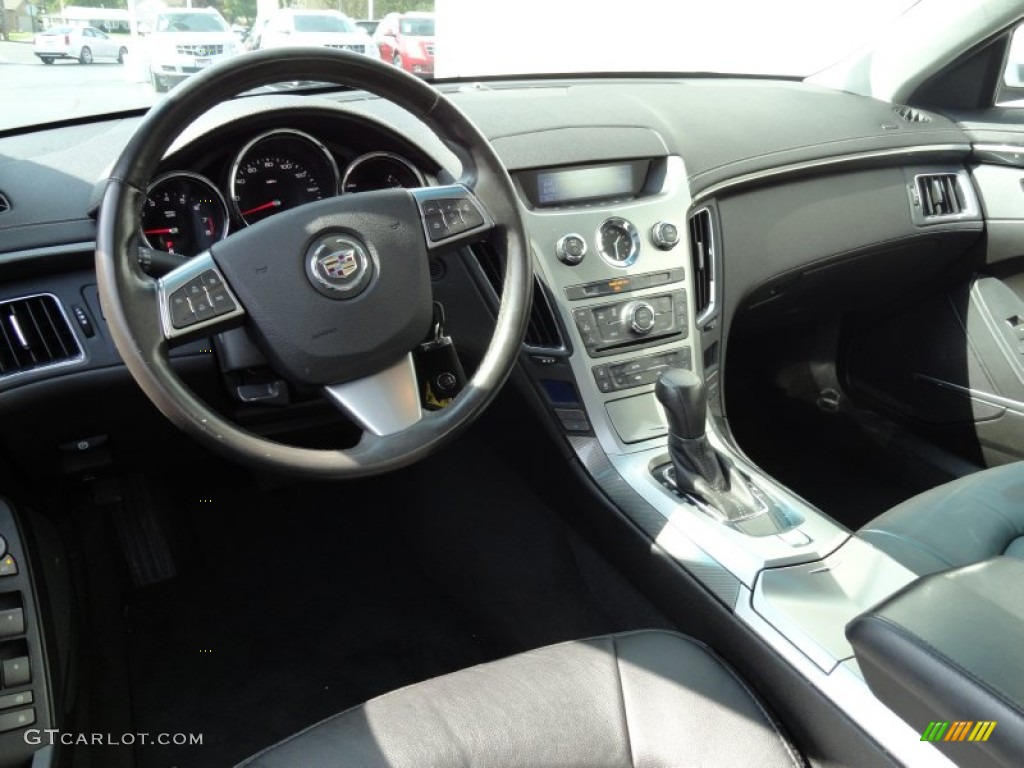 2009 Cadillac CTS Sedan Ebony Dashboard Photo #71362721