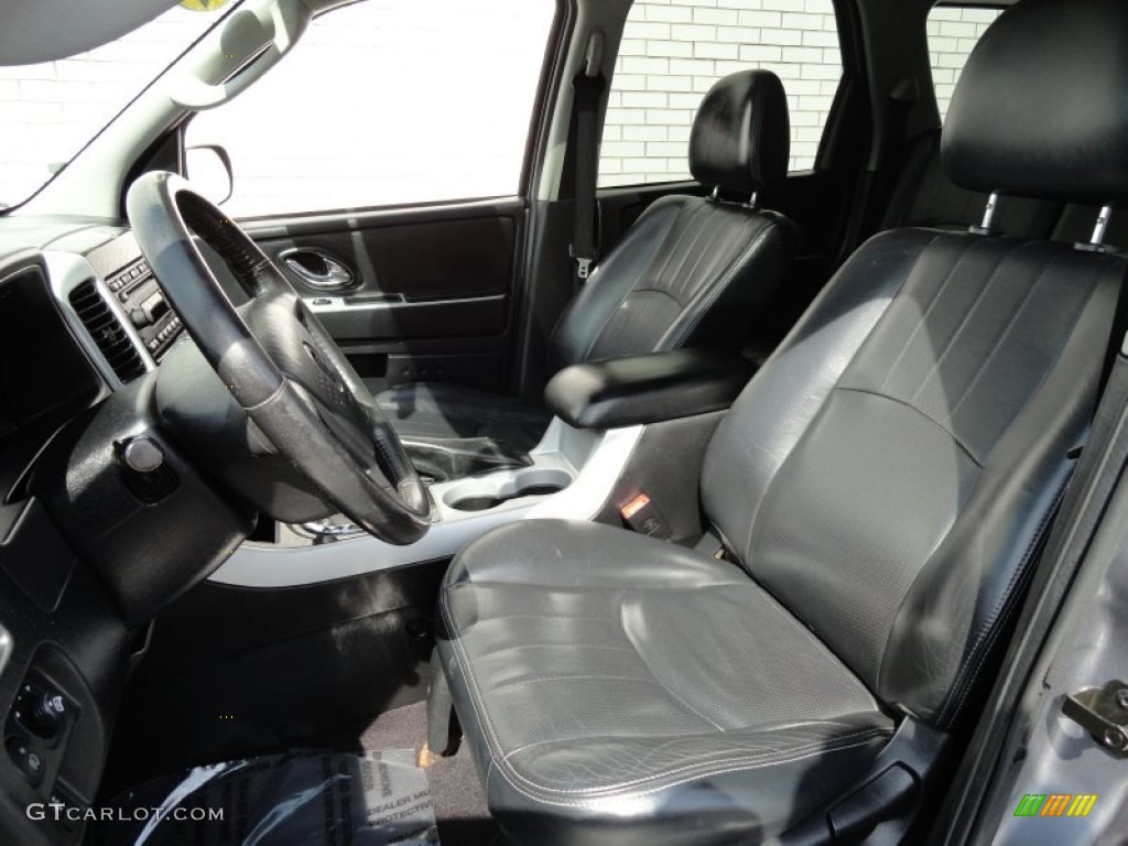 Black Interior 2007 Mercury Mariner Luxury Photo #71362916