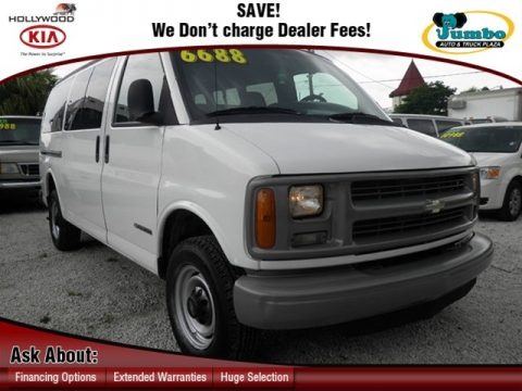 1998 Chevrolet Chevy Van G2500 Passenger Data, Info and Specs