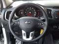 Black 2013 Kia Sportage LX Steering Wheel