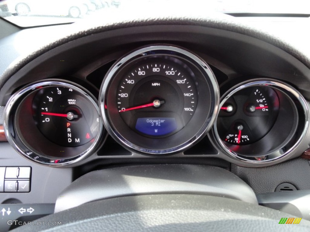 2013 Cadillac CTS 4 AWD Coupe Gauges Photo #71364611